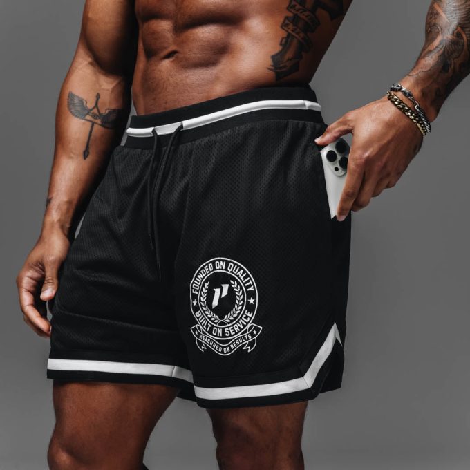 Quality Crest Mesh Short
